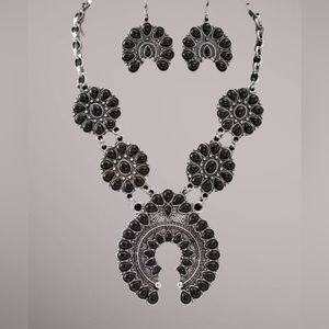 Boho/Western earring&necklace set